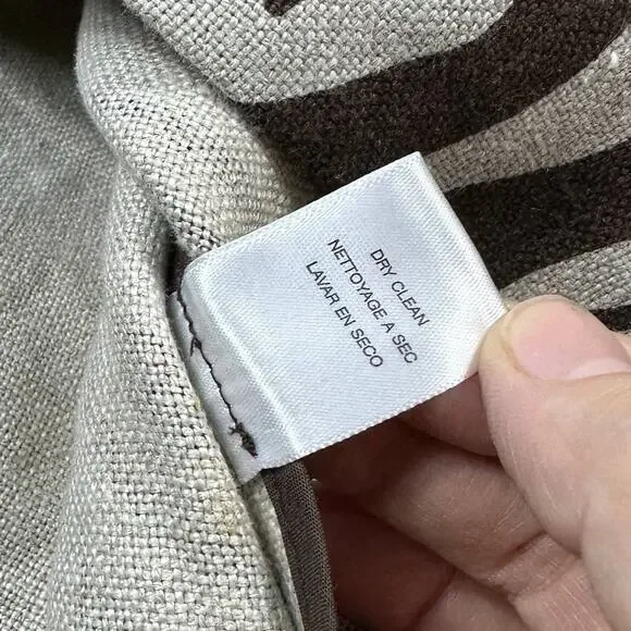 Michael Kors Brown Zebra Animal Print Linen Tailored Short Blazer Jacket 8 Chic - Picture 15 of 15